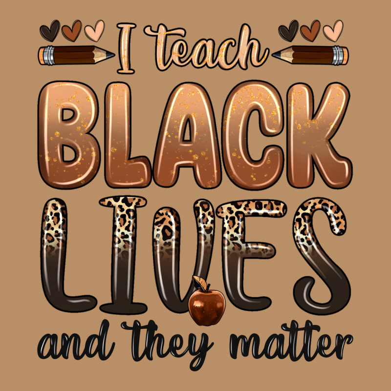 I Teach Black Lives And They Matter Vintage Hoodie by Zillion Design Studio | Teevron
