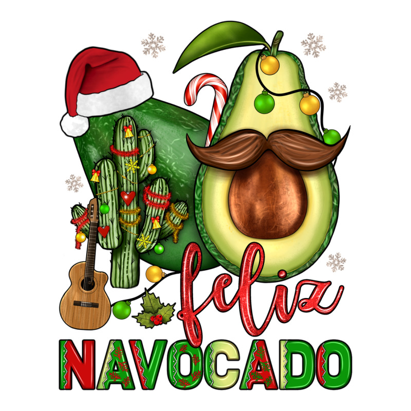 Feliz Navocado Avocado Long Sleeve Tee by JahusDesignShop | Teevron