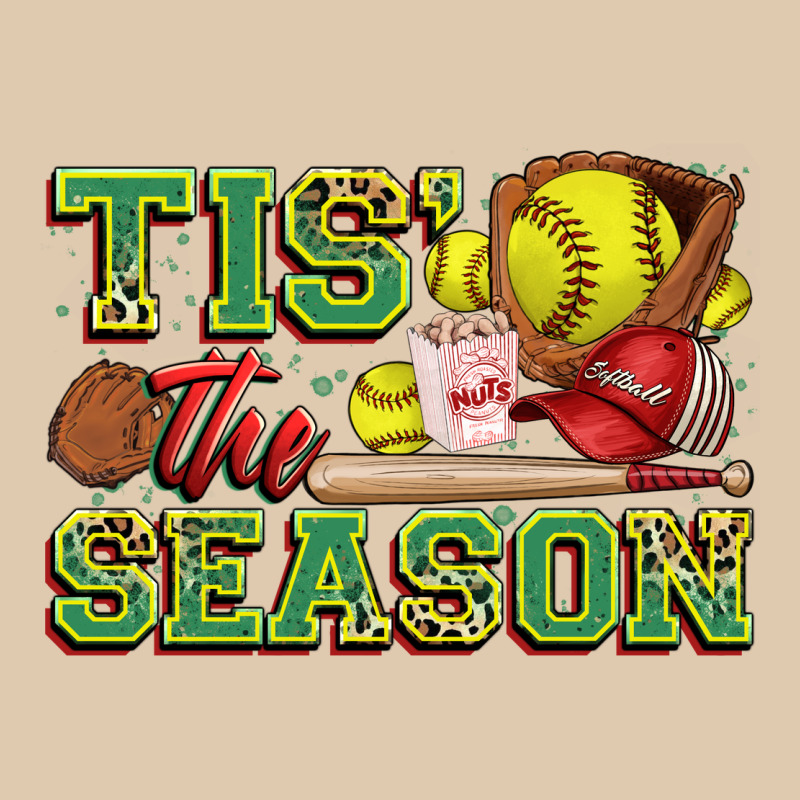 Tis' The Season Softball Heavyweight Sweatshirt by Zillion Design Studio | Teevron