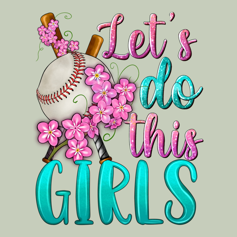 Let's Do This Girls Baseball Long Sleeve Tee by BundleAndBundleShop | Teevron