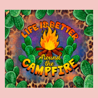 Life Is Better Around The Campfire Urban Heavy Tee | Teevron