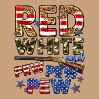 Red White And Pew Pew Pew Vintage Tee | Teevron