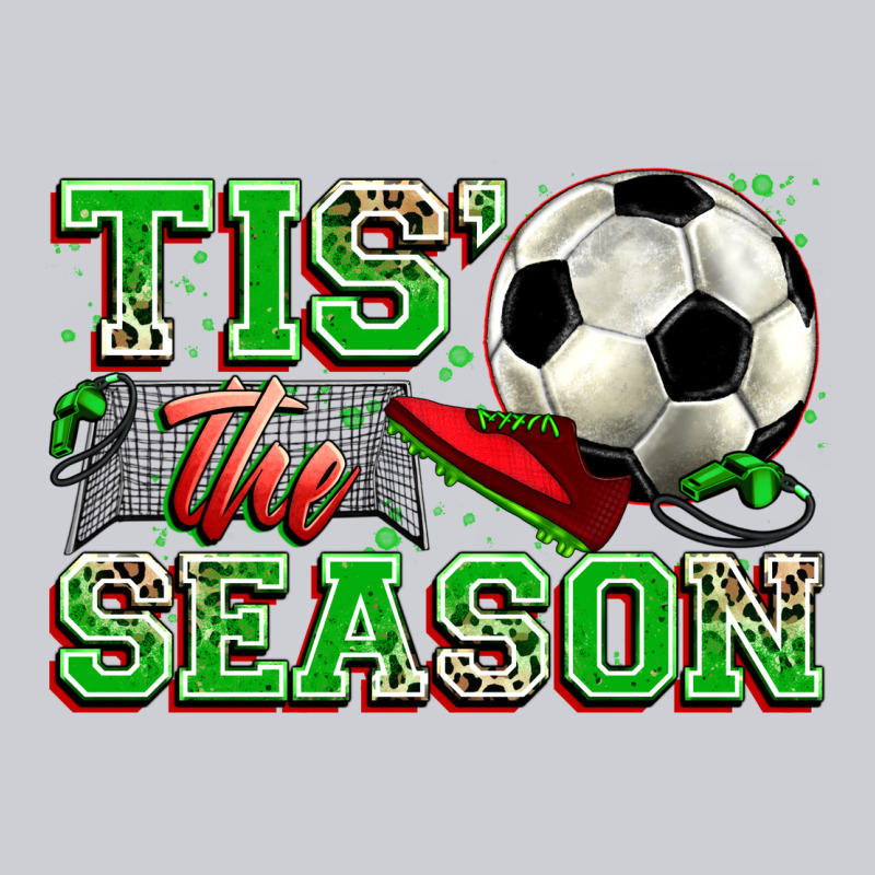 Tis' The Season Soccer Heavyweight Sweatshirt by Zillion Design Studio | Teevron