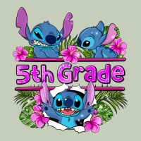 Preview Flower Stitch 5th Grade Long Sleeve Tee | Teevron