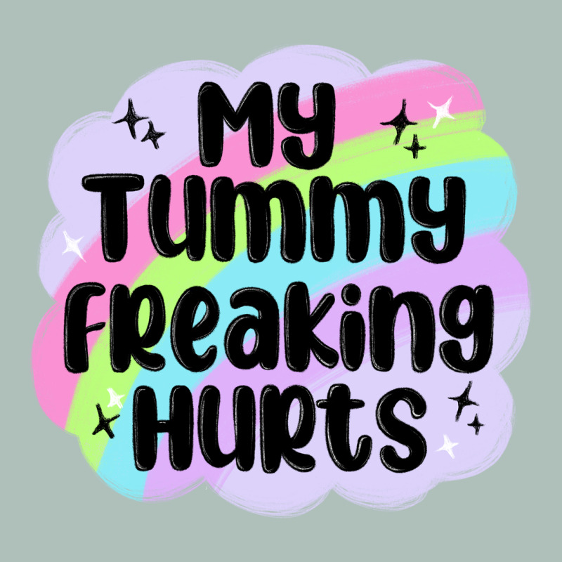 My Tummy Freaking Hurts Heavyweight Hoodie by MaliasSmallBusiness | Teevron