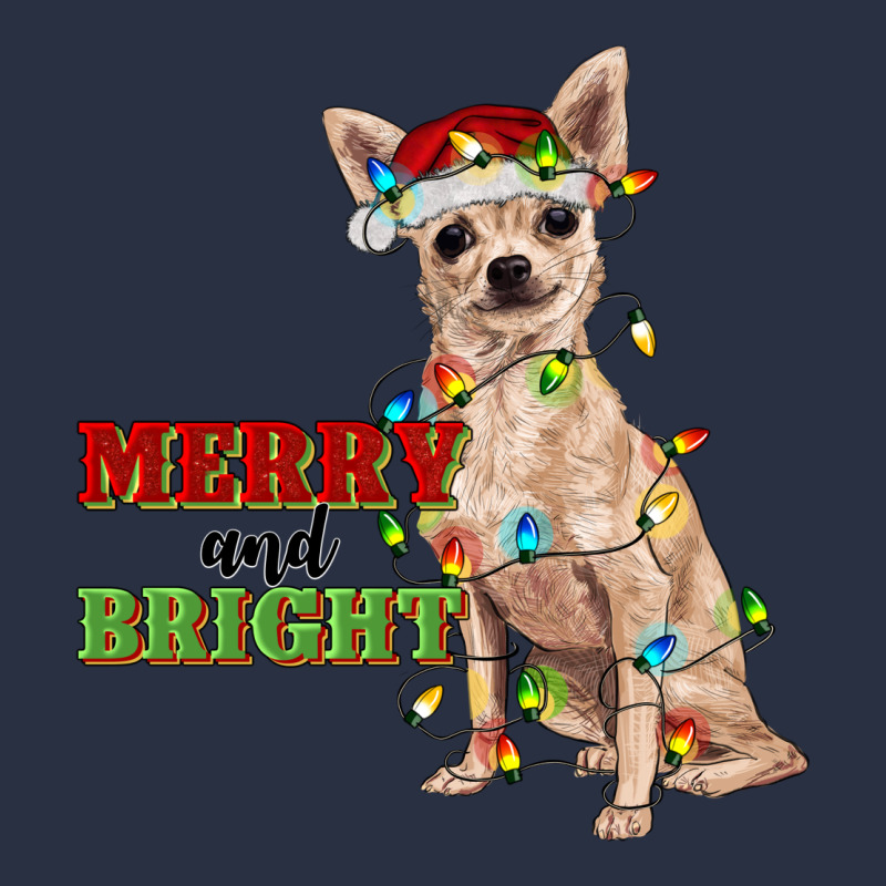 Merry And Bright Chihuahua Heavyweight Sweatshirt by RanaPortraitStore | Teevron