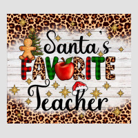 Santa's Favorite Teacher Premium Hoodie | Teevron