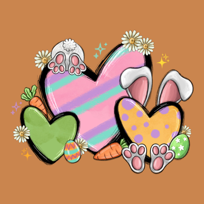 Easter Hearts Heavyweight Hoodie by MaliasSmallBusiness | Teevron