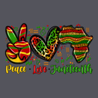 Peace Love Juneteenth Vintage Hoodie | Teevron