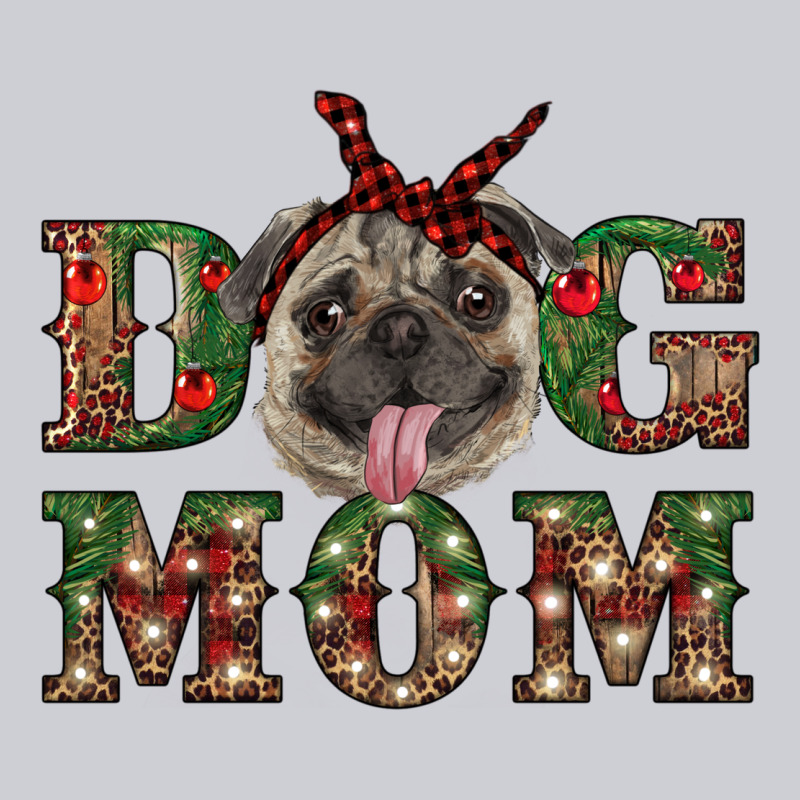 Christmas Pug Mom Heavyweight Sweatshirt by RanaPortraitStore | Teevron