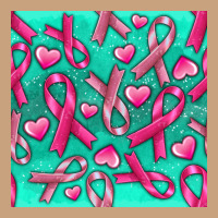 Cancer Ribbon With Heart Vintage Tee | Teevron