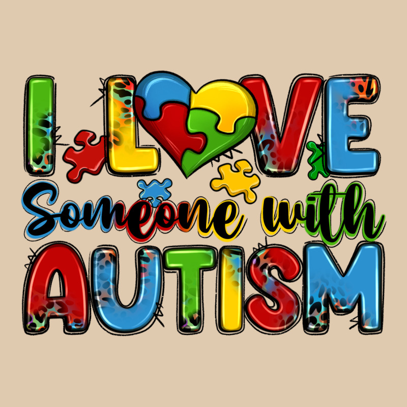 I Love Someone With Autism Heavyweight Sweatshirt by Zillion Design Studio | Teevron