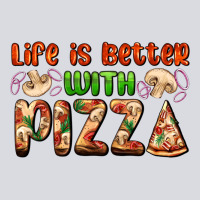 Life Is Better With Pizza Zipper Hoodie | Teevron