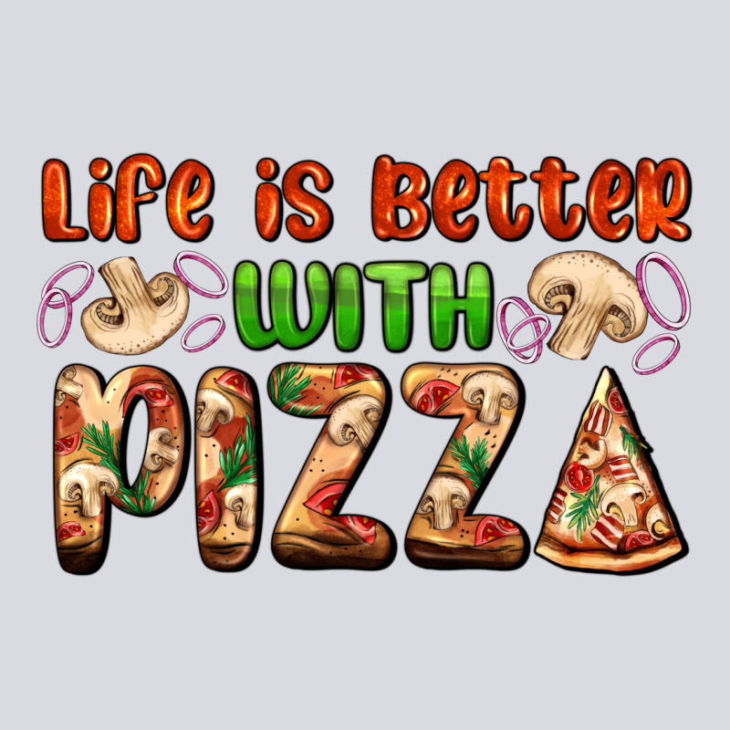 Life Is Better With Pizza Zipper Hoodie by AdoDesignShop | Teevron