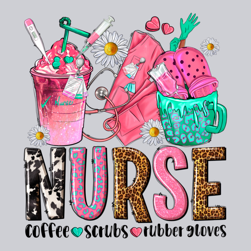 Nurse Coffee Scrubs Rubber Gloves Heavyweight Sweatshirt by texasbilliewilder | Teevron