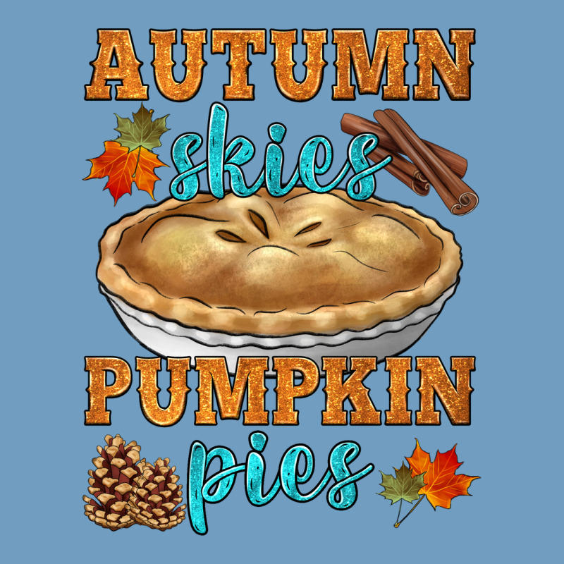 Autumn Skies Pumpkin Pies Urban Heavy Tee by HRA Design Shop | Teevron