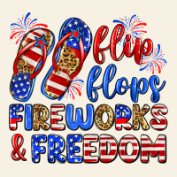 Flip Flops Fireworks And Freedom Vintage Tee | Teevron