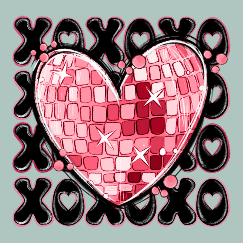 Xoxo Heart Valentine's Day Premium Sweatshirt by MaliasSmallBusiness | Teevron
