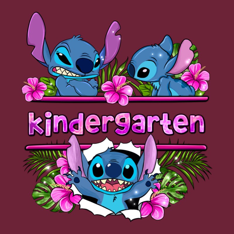 Preview Flower Stitch Kindergarten Long Sleeve Tee by AdoDesignShop | Teevron