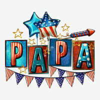 American Papa 4th Of July Urban Heavy Tee | Teevron
