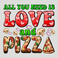 All You Need Is Love And Pizza Zipper Hoodie | Teevron