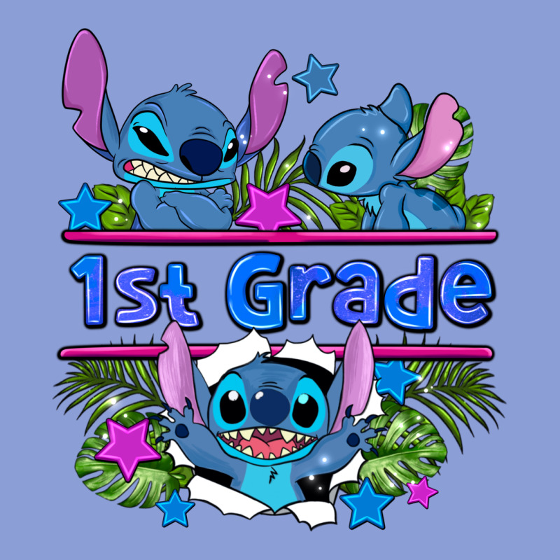 Preview Flower Stitch 1st Grade Long Sleeve Tee by AdoDesignShop | Teevron