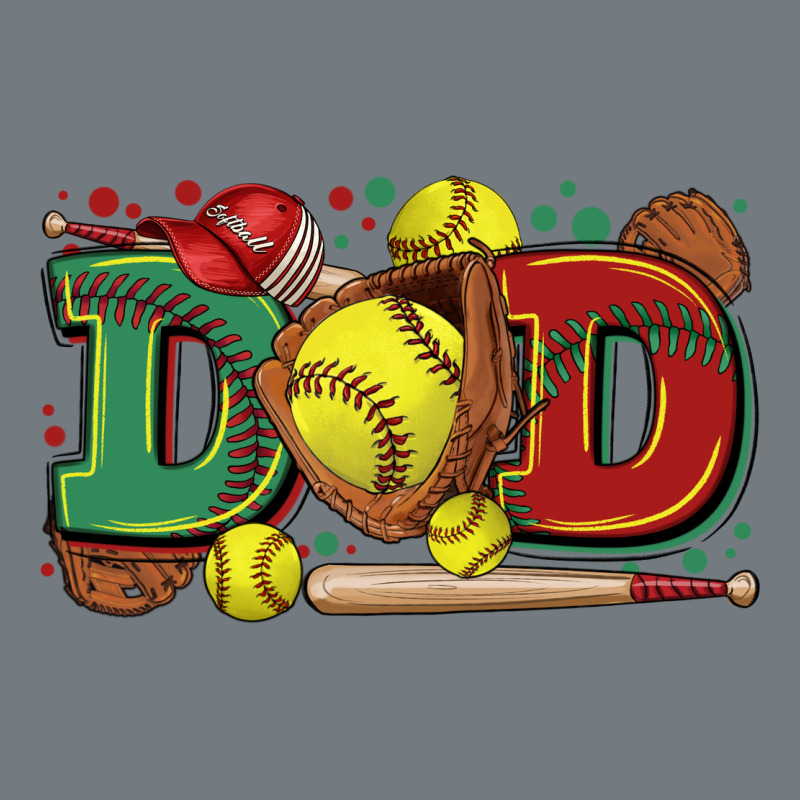 Dad Softball Heavyweight Sweatshirt by Zillion Design Studio | Teevron