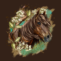 Missouri Horse Floral Background Heavy Core Tee | Teevron