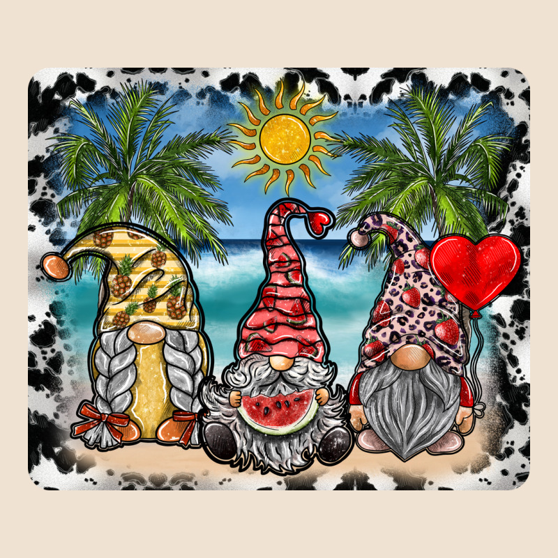 Summer Gnome Mousepad Urban Heavy Tee by SublimationCraftShop | Teevron