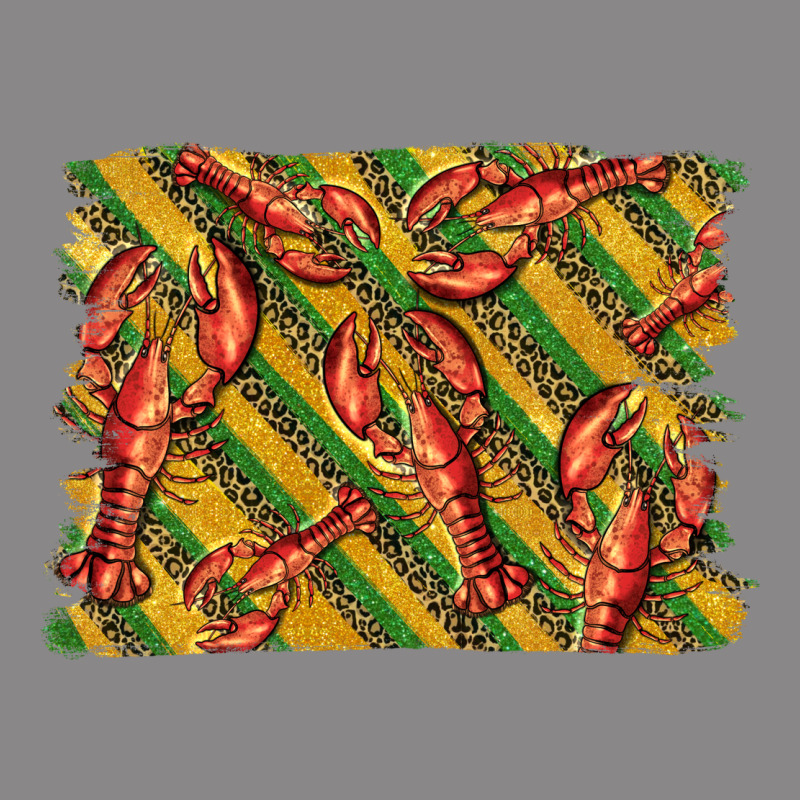 Mardi Gras Crawfish Background Vintage Tee by BarkalooDesign | Teevron