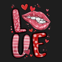Western Love Lips Heavyweight Hoodie | Teevron