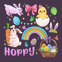 Easter Hoppy Bunny Heavyweight Hoodie | Teevron