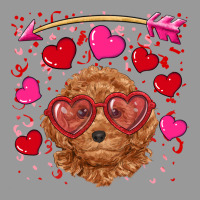 Valentine's Day Toy Poodle Vintage Hoodie | Teevron