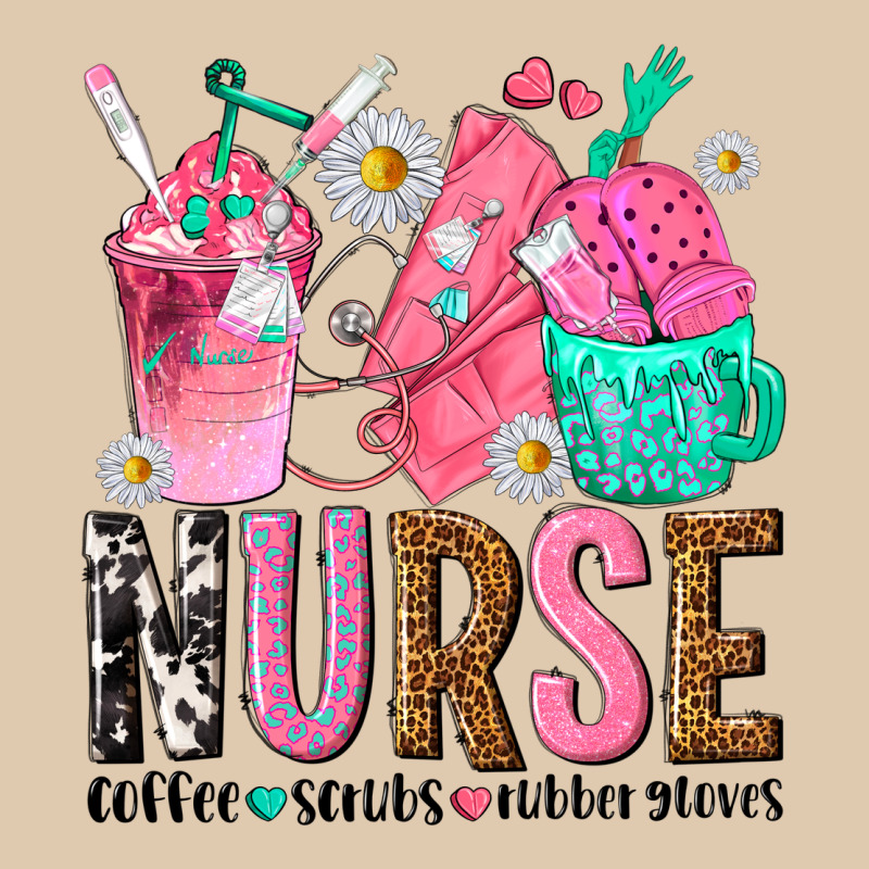 Nurse Coffee Scrubs Rubber Gloves Heavyweight Sweatshirt by texasbilliewilder | Teevron