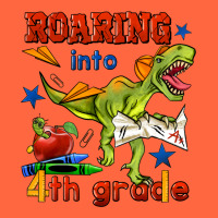 Roaring Into 4th Grade Premium Hoodie | Teevron