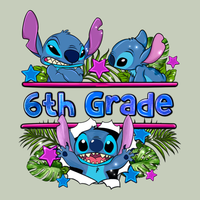 Preview Flower Stitch 6 Th Grade Long Sleeve Tee by AdoDesignShop | Teevron