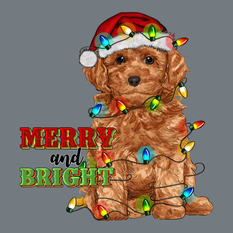 Merry And Bright Toy Poodle Heavyweight Sweatshirt by RanaPortraitStore | Teevron