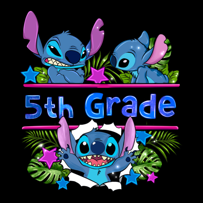 Preview Flower Stitch 5th Grade Long Sleeve Tee by AdoDesignShop | Teevron