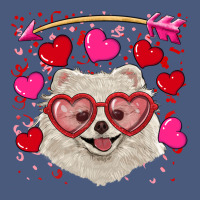 Valentine's Day White Pomeranian Vintage Hoodie | Teevron