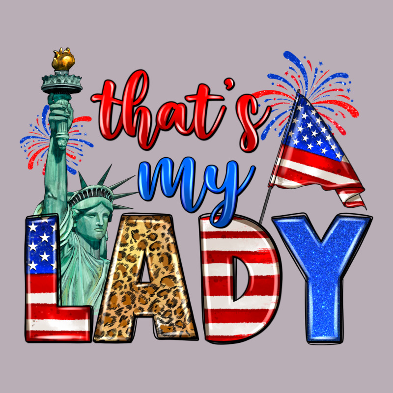 That's My Lady 4th Of July Vintage Tee by Zillion Design Studio | Teevron