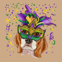 Mardi Gras  Mask Beagle Vintage Hoodie | Teevron
