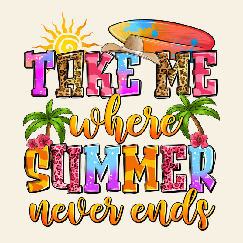 Take Me Where Summer Never Ends Vintage Tee by Zillion Design Studio | Teevron