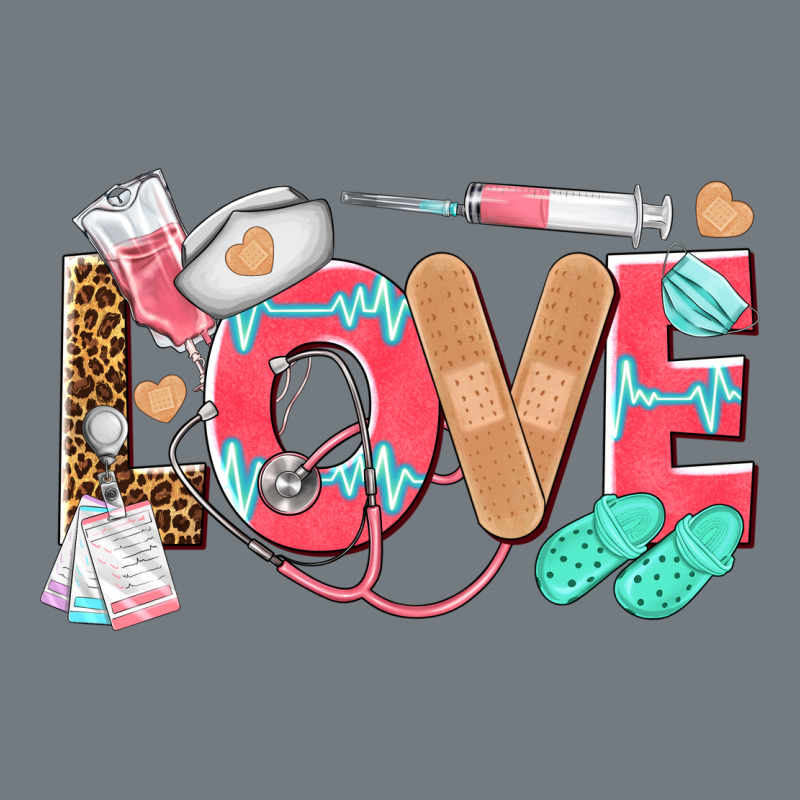 Nurse Love Heavyweight Sweatshirt by texasbilliewilder | Teevron