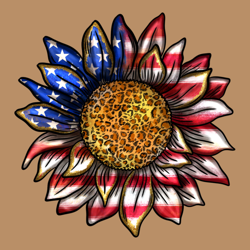 4th Of July Sunflower Vintage Hoodie by texasbilliewilder | Teevron