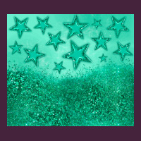 Green Glitter Star Long Sleeve Tee | Teevron