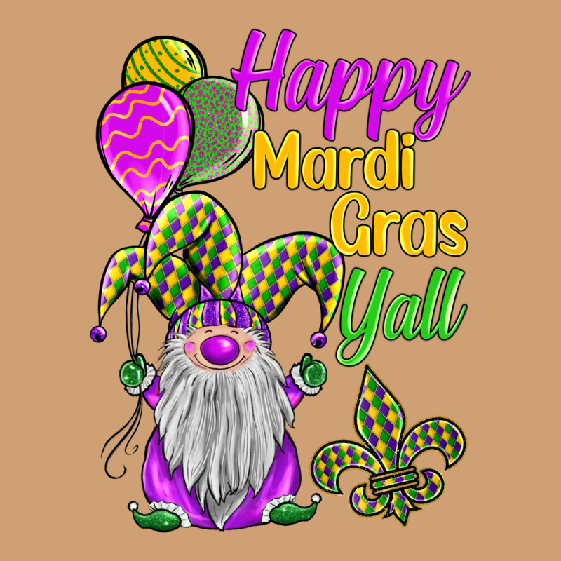 Happy Mardi Gras Y'all Vintage Tee by BarkalooDesign | Teevron