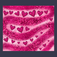 Pink Glitter Heart Long Sleeve Tee | Teevron
