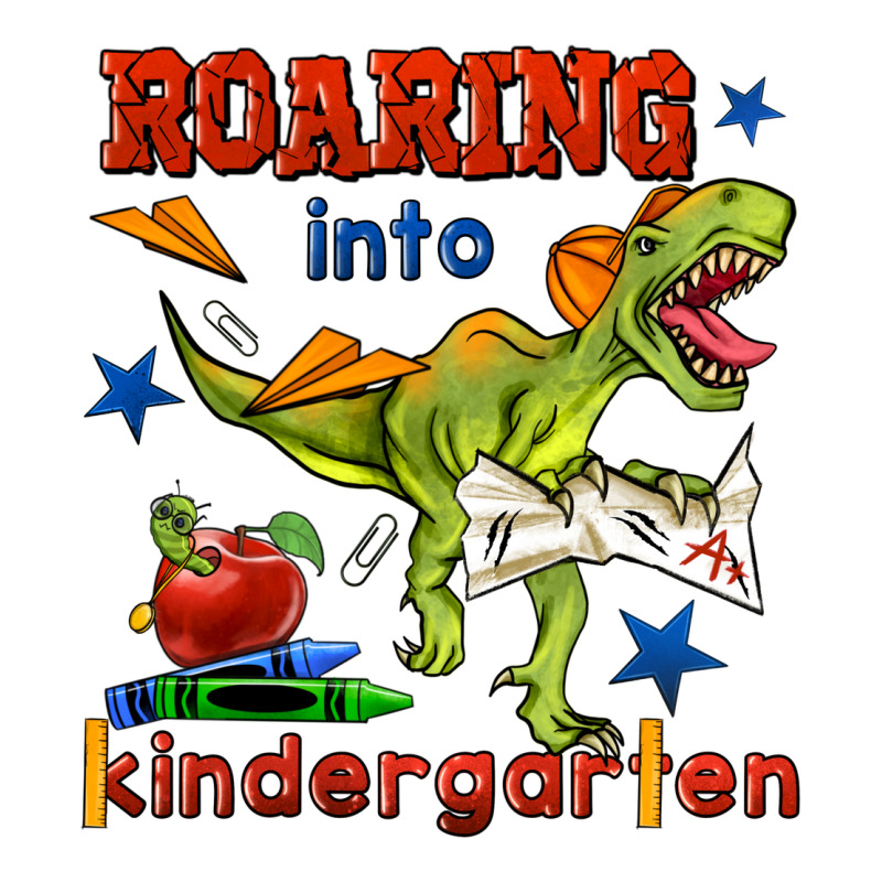 Roaring Into Kindergarten Premium Hoodie by BundleAndBundleShop | Teevron
