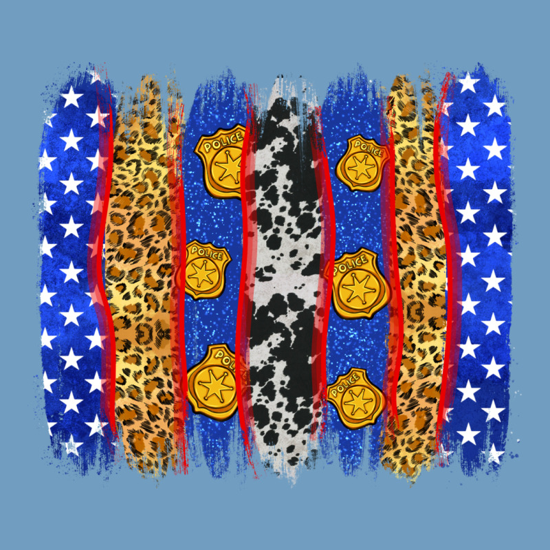 American Police Brushstrokes Urban Heavy Tee by Neo Western | Teevron
