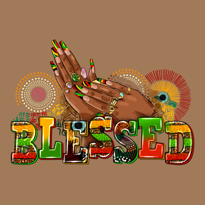 Blessed Afro Woman Hands Classic Tee by AdoDesignShop | Teevron